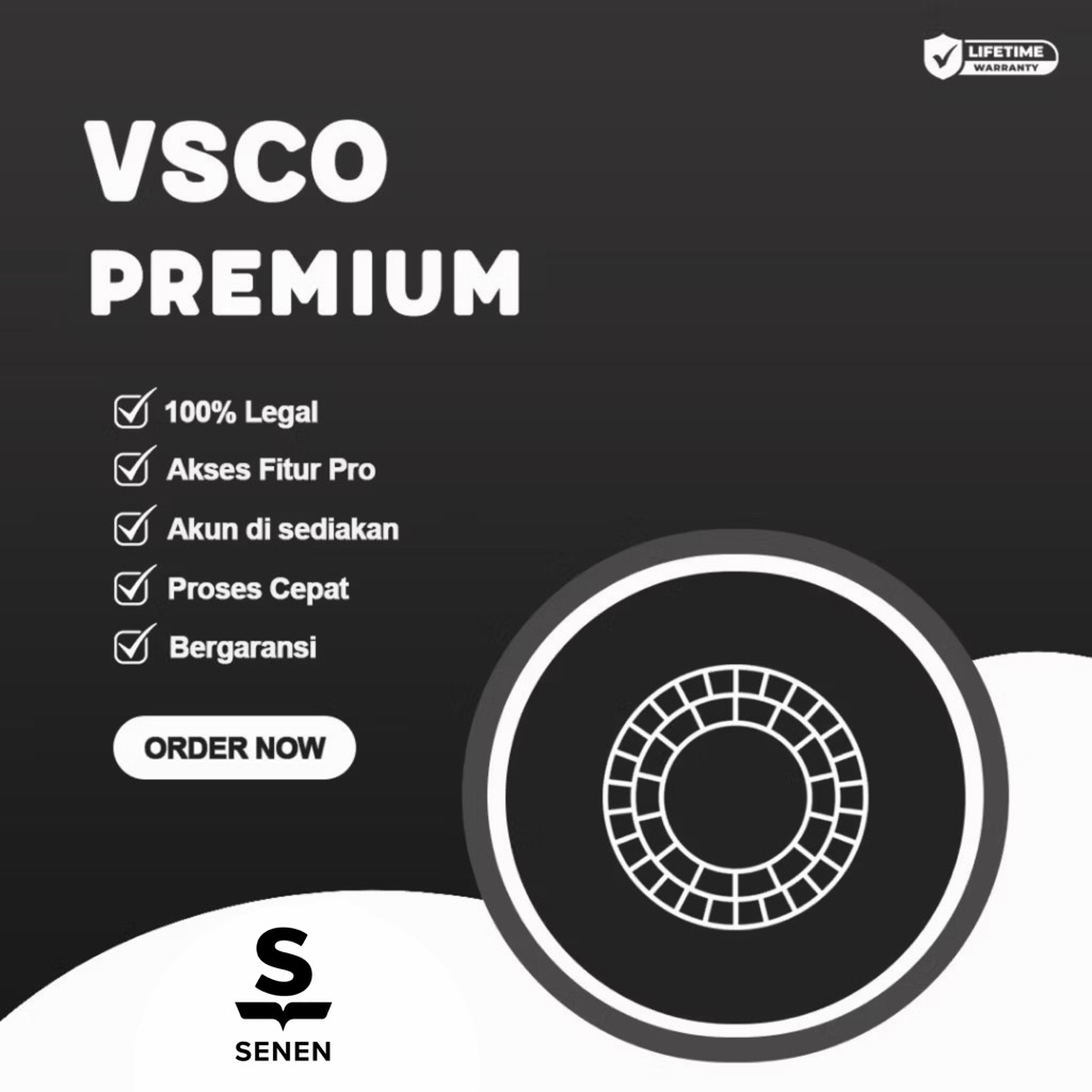 VSCO Premium 1 Tahun | Full Filter Pro VSCO | Garansi Aktif 100% | Aman