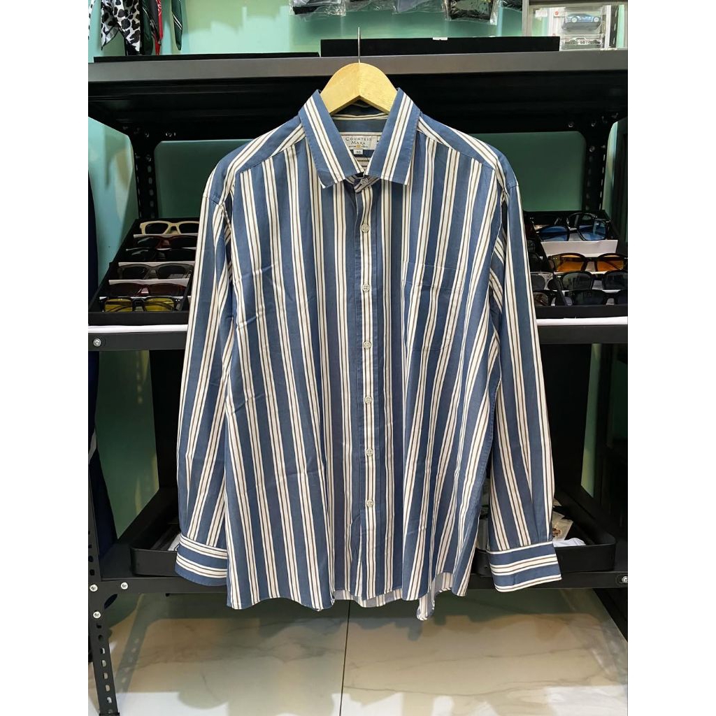 Kemeja casual salur Countes Mara Authentic