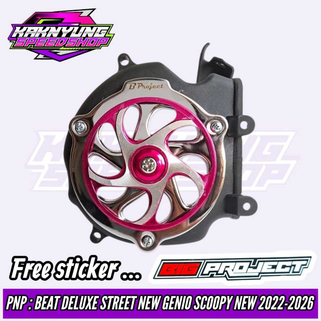 Tutup Kipas Beat Deluxe Sporty Cbs ISS 2022-2026 Set Spinner Sabit Type V2 Bigproject Original Pnp B