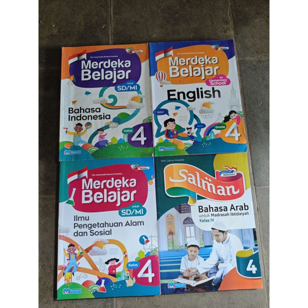 Buku masmedia SD kelas4 kurikulum merdeka (bks)