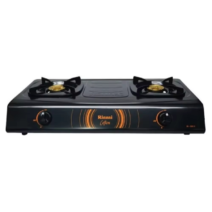 Rinnai RI-522C - Kompor Gas 2 Tungku SNI kompor 2 tungku rinnai ri 522c hitam