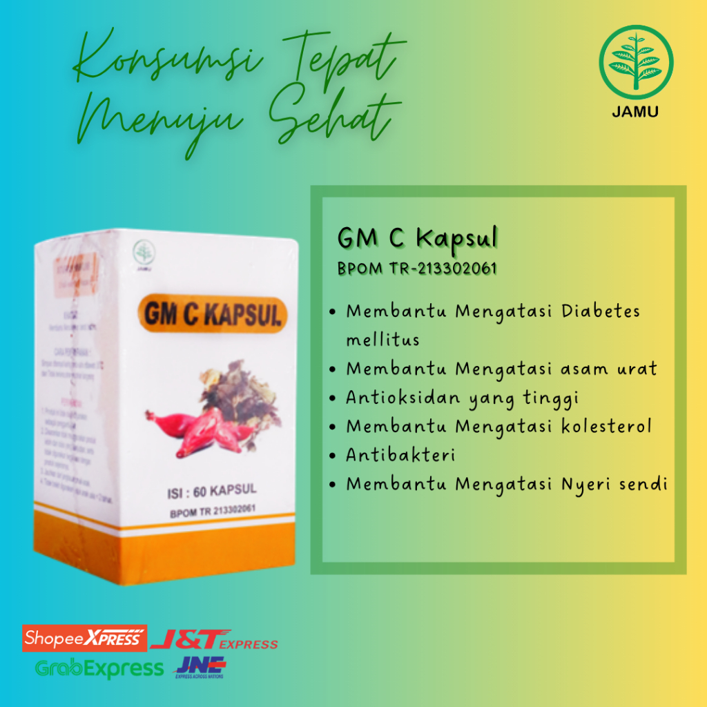 GM C Kapsul/Herbal GM/Obat Tradisional