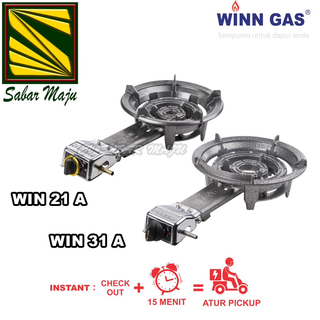 Win Gas Kompor Gas Martabak  Low Pressure / Kompor Mawar / Kompor Komersil / Kompor tekanan tinggi 2