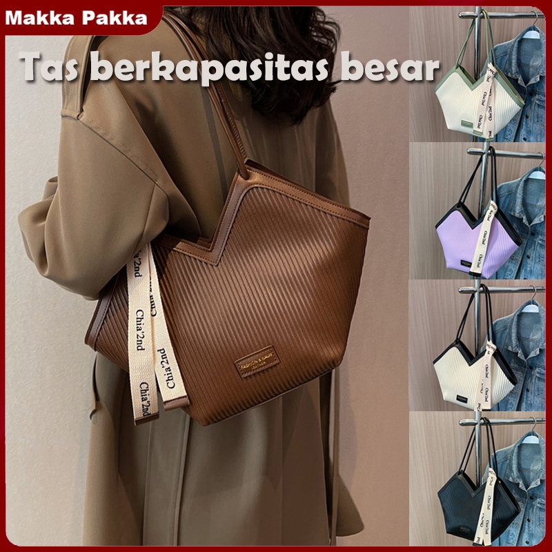 Tas Berkapasitas Besar Yang Elegan Tas Totebag Wanita Tas Bahu Wanita Kasual Fashion Import Model