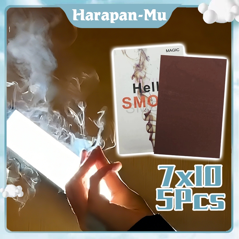 Isi5 Alat Sulap Ajaib Smoke - Kertas Asap Sulap untuk Pemula dan Ahli Sulap
