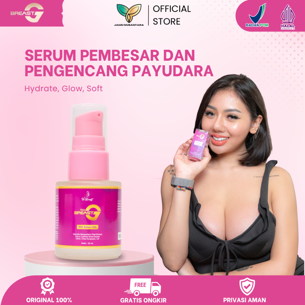 Breast G Serum Pembesar & Pengencang Payudara Terbaik - Breast G Breast Lift Serum Perawatan Payudar