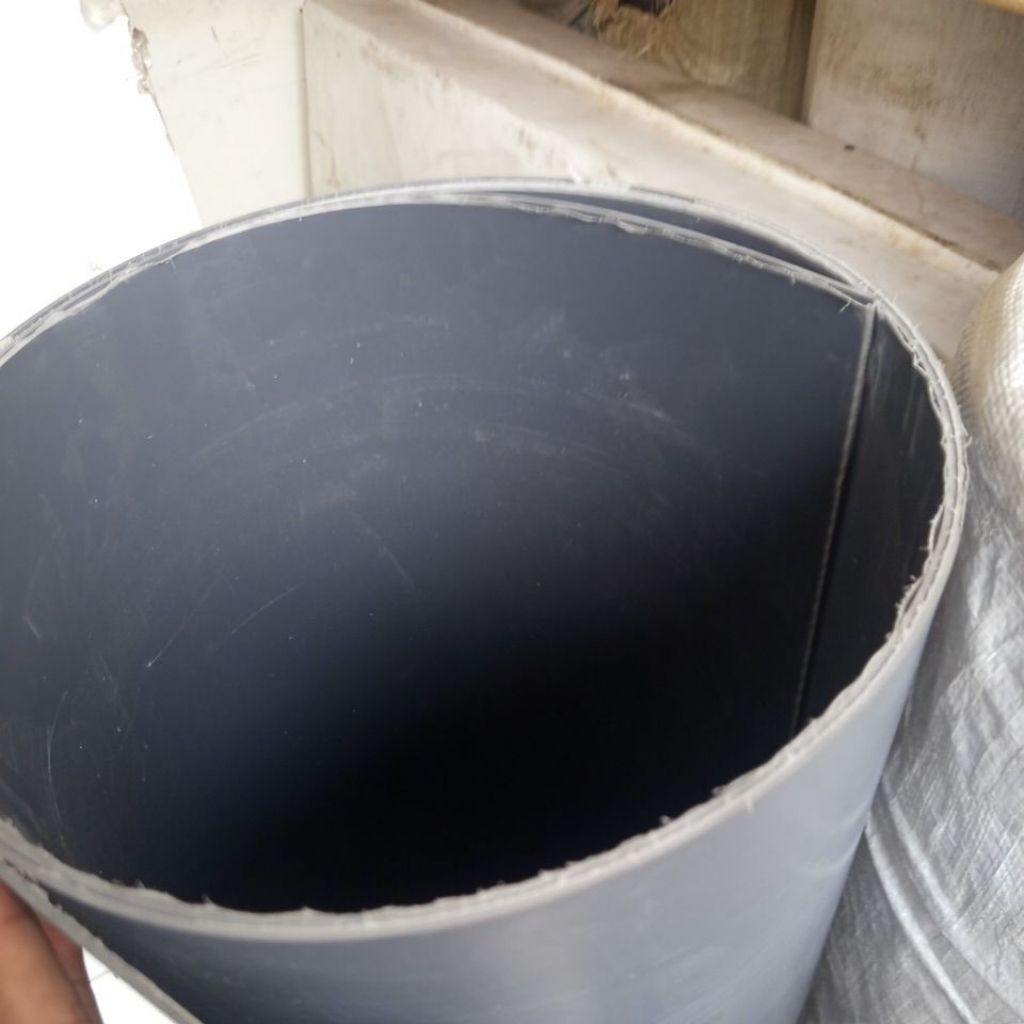 PVC abu lembaran 2mm 100cm x 86cm