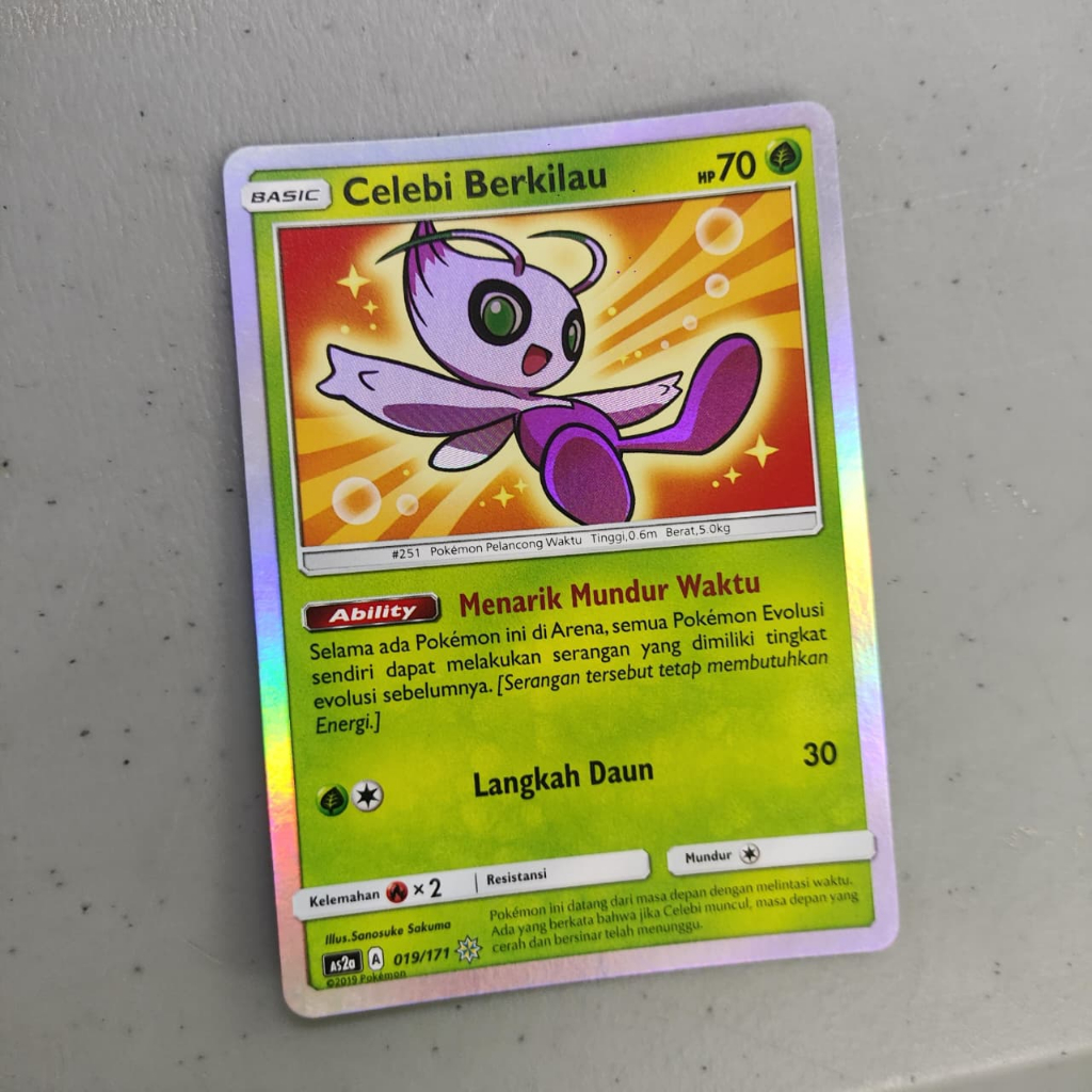 Pokemon Indo Celebi Berkilau 019/171