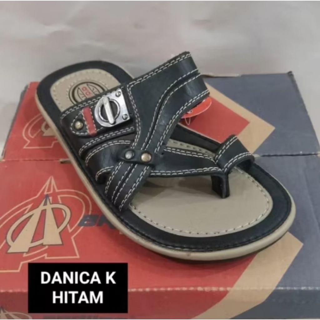 ARDILES Sendal Kulit Pria ANAK pakai Box Size 28-32 Sendal Pria Sandal Gunung Sandal cowo