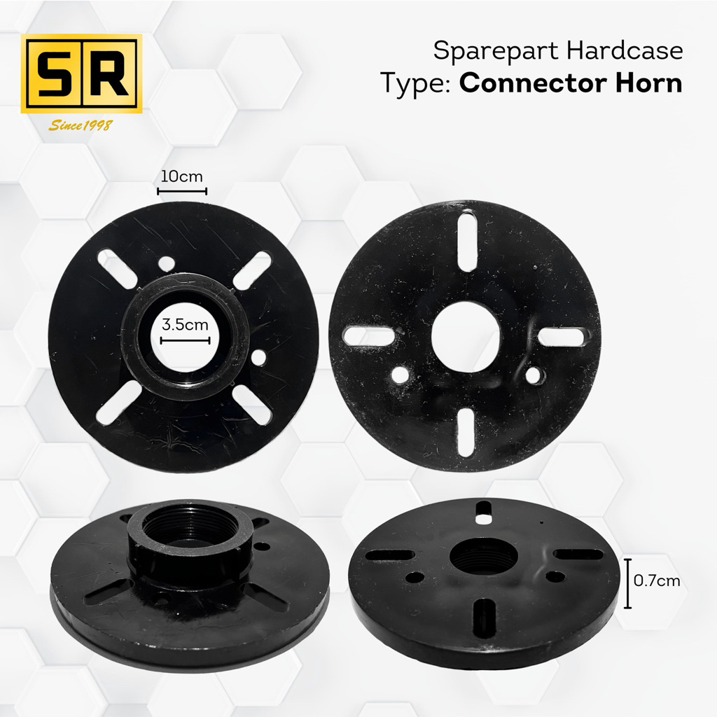 Konektor Horn / Sambungan Horn Tweeter Drat Dalam Plastik