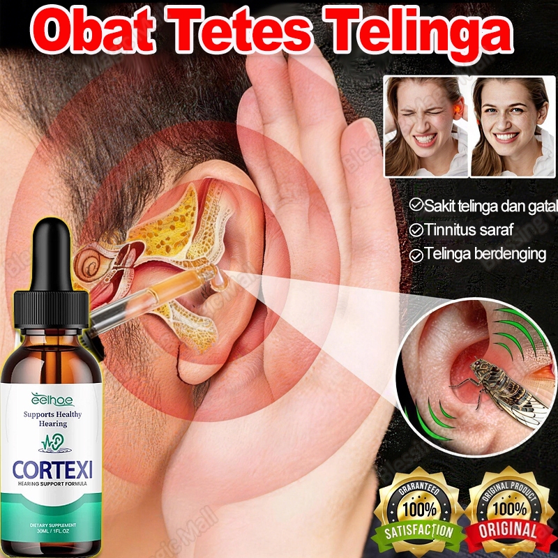 Obat Tetes Telinga Obat Telinga Berdengung Pembersih Telinga Obat Sakit Telinga Berair Gatal Bernana
