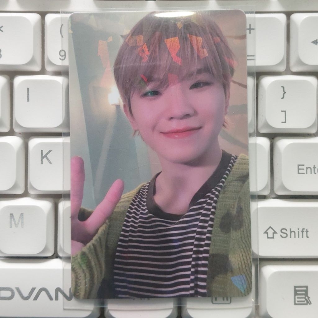 photocard WOOZI SEVENTEEN ld m2u round 2 attacca