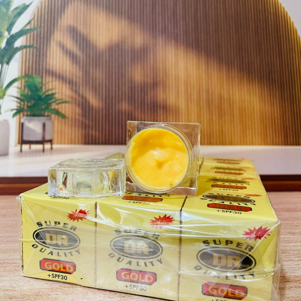 12 pcs Cream dr dus gold super