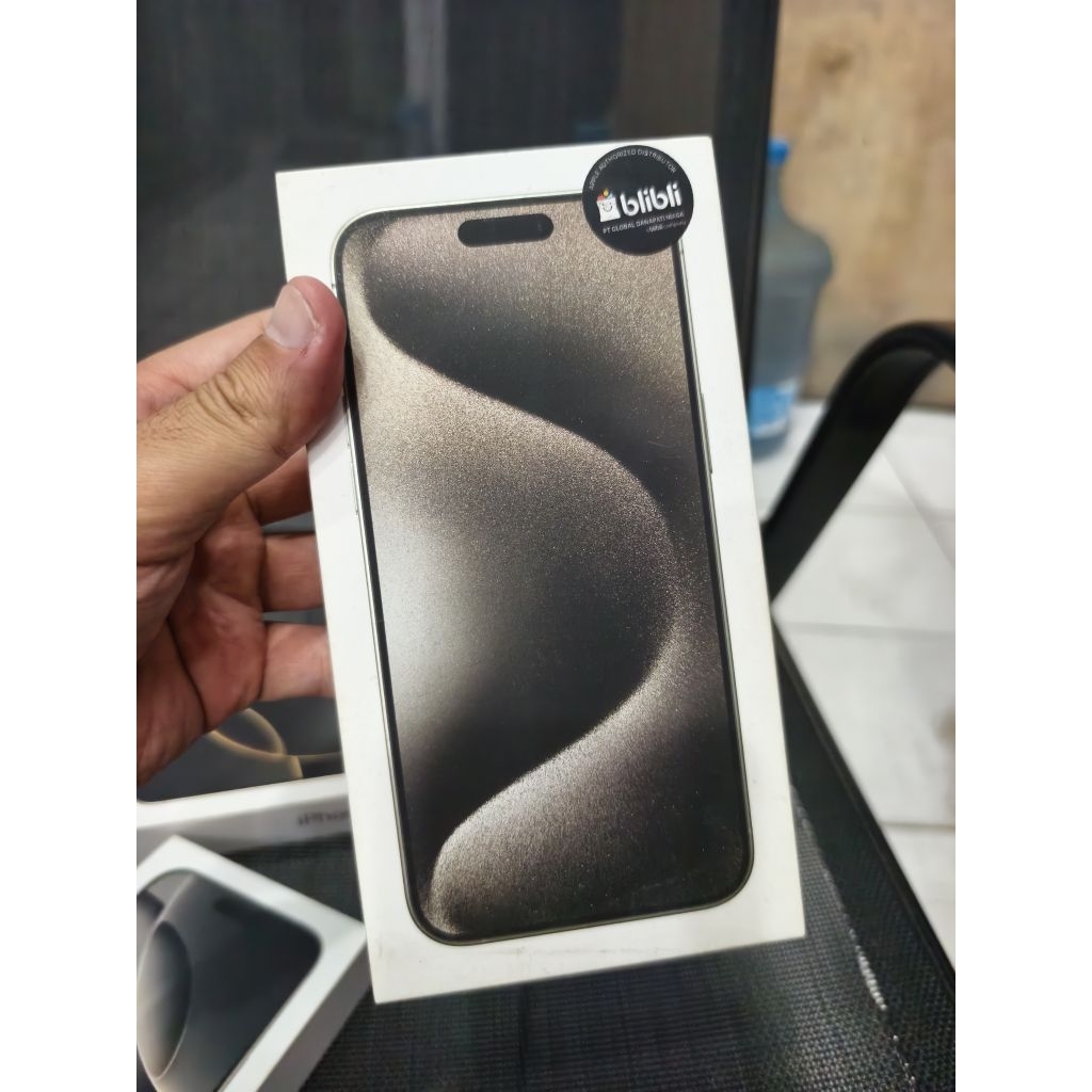 Kotak Box Original iBox iPhone 15 Pro Max 1TB Model SA