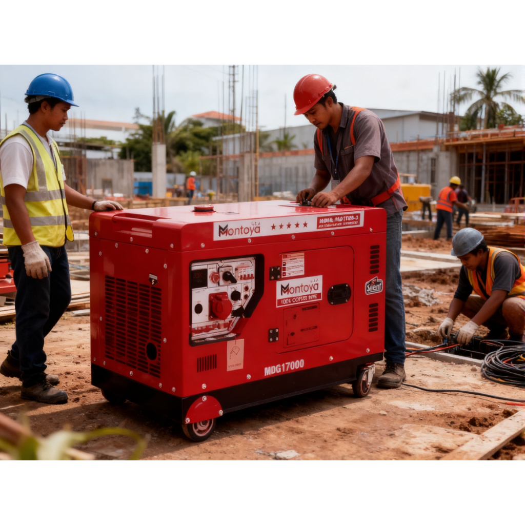 Genset Diesel 15 KVA Montoya MDG 17000 U.S.A Technology(Resi)Chat Admin