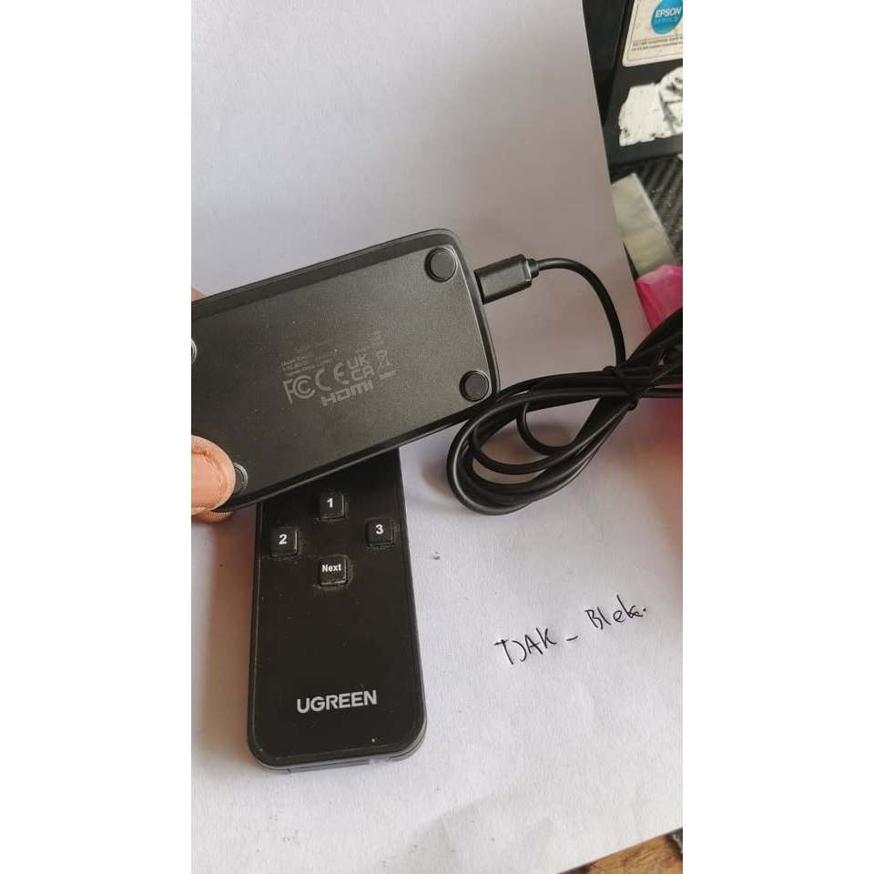 UGREEN HDMI Switcher 3 in 1 Out 4K/3D