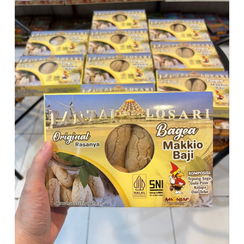 Kue Bagea Original Makkio Baji oleh oleh khas makassar