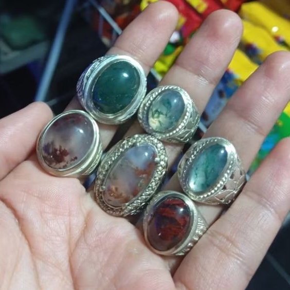 Natural Lumut Suliki Kristal Borongan