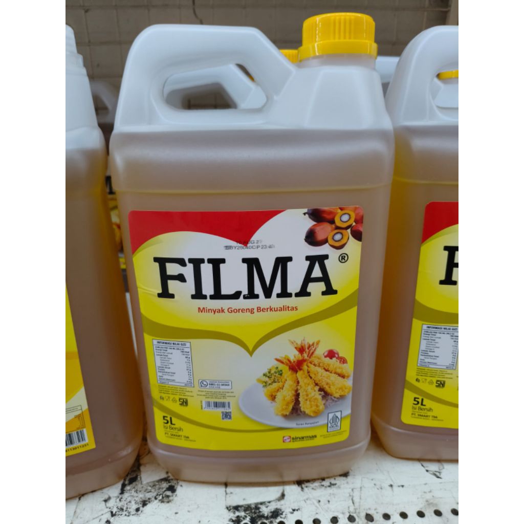 Minyak Goreng Filma 5Liter Kemasan Jurigen