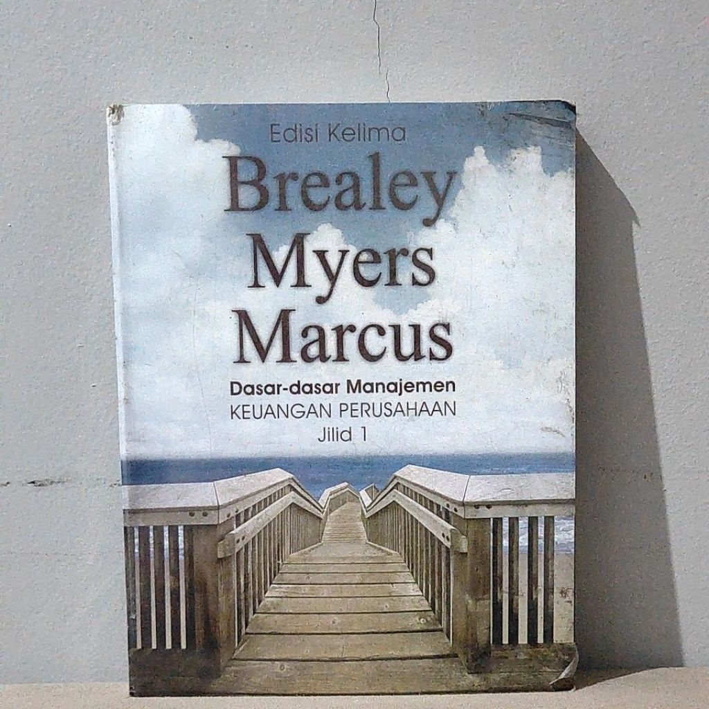 Buku Original Brealey Myers Marcus Dasar Dasar Manajemen Keuangan Perusahaan Jilid 1 Edisi Kelima