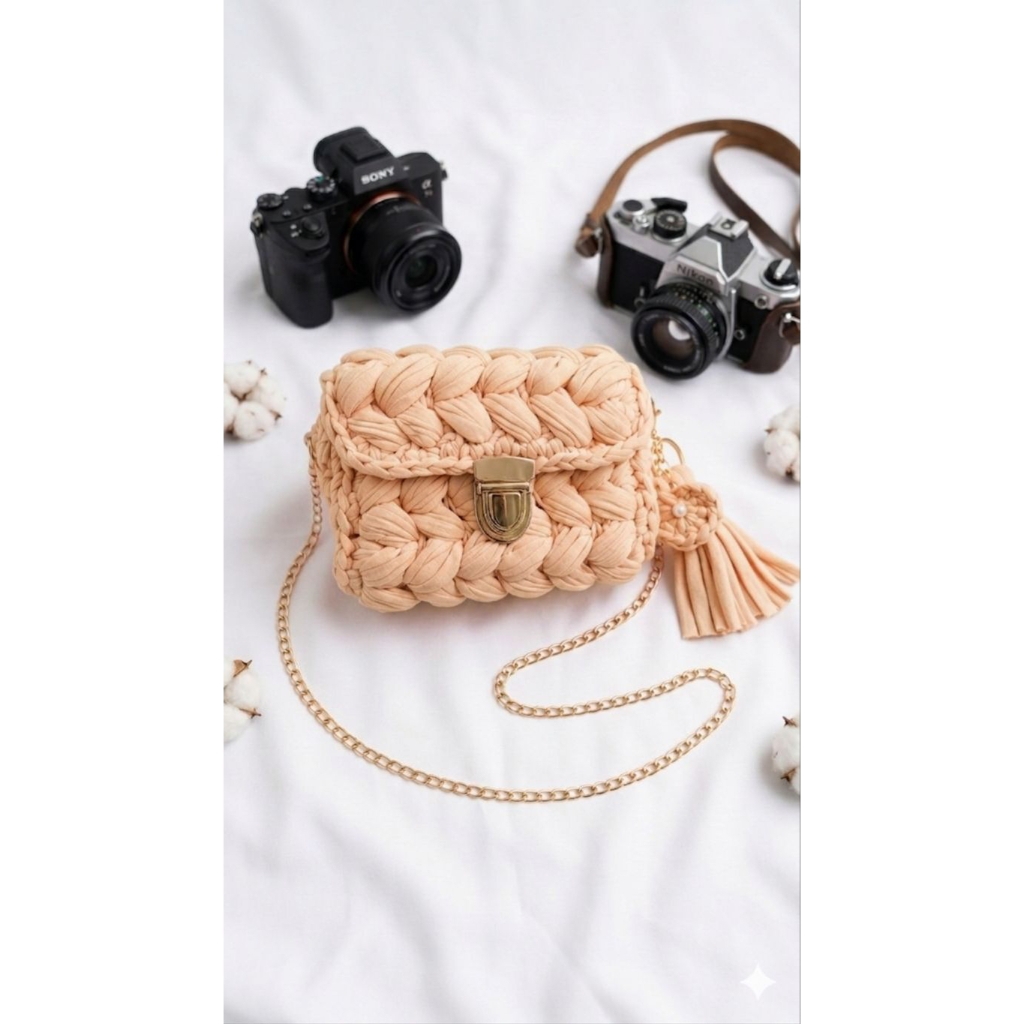 tas Sling bag T-shirt yarn