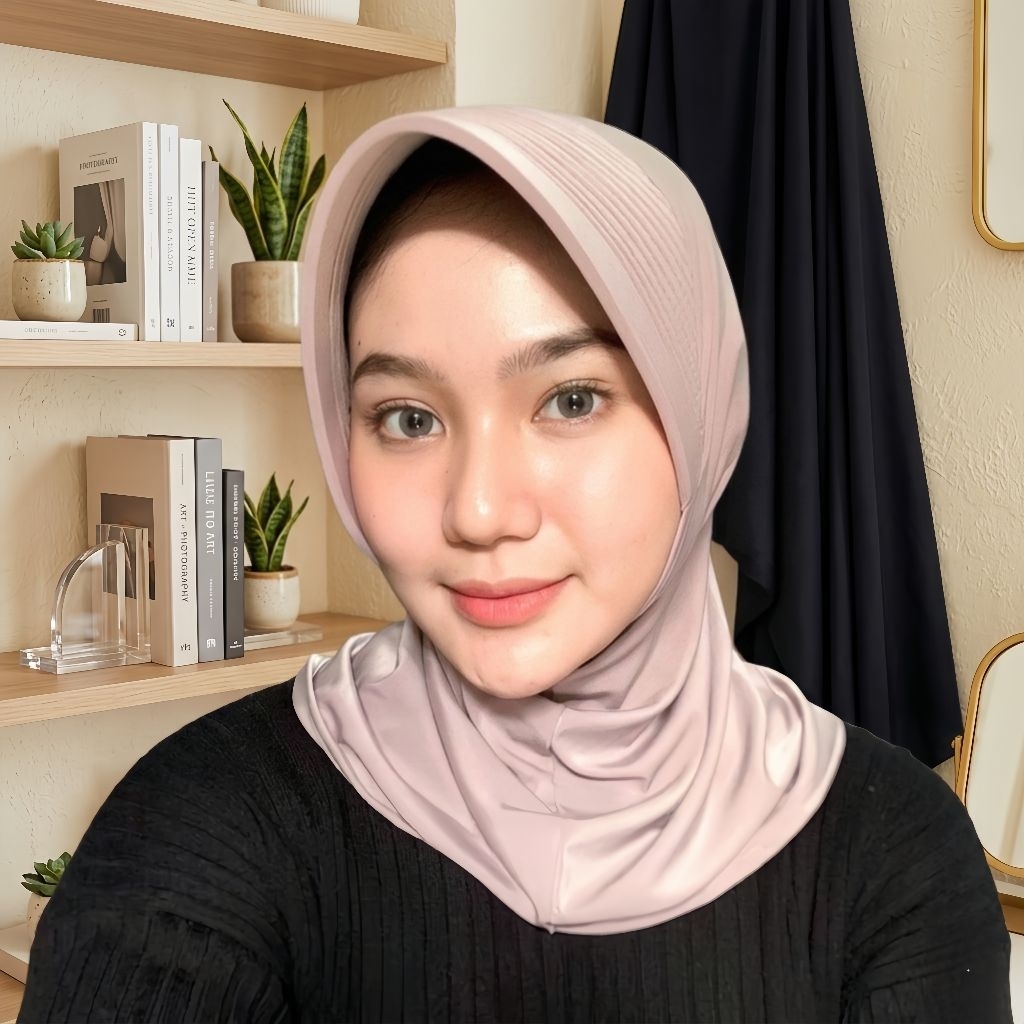 Hijab sport pet tebal / Hijab sport pet tebal / Bergo sport pet tebal jersey premium