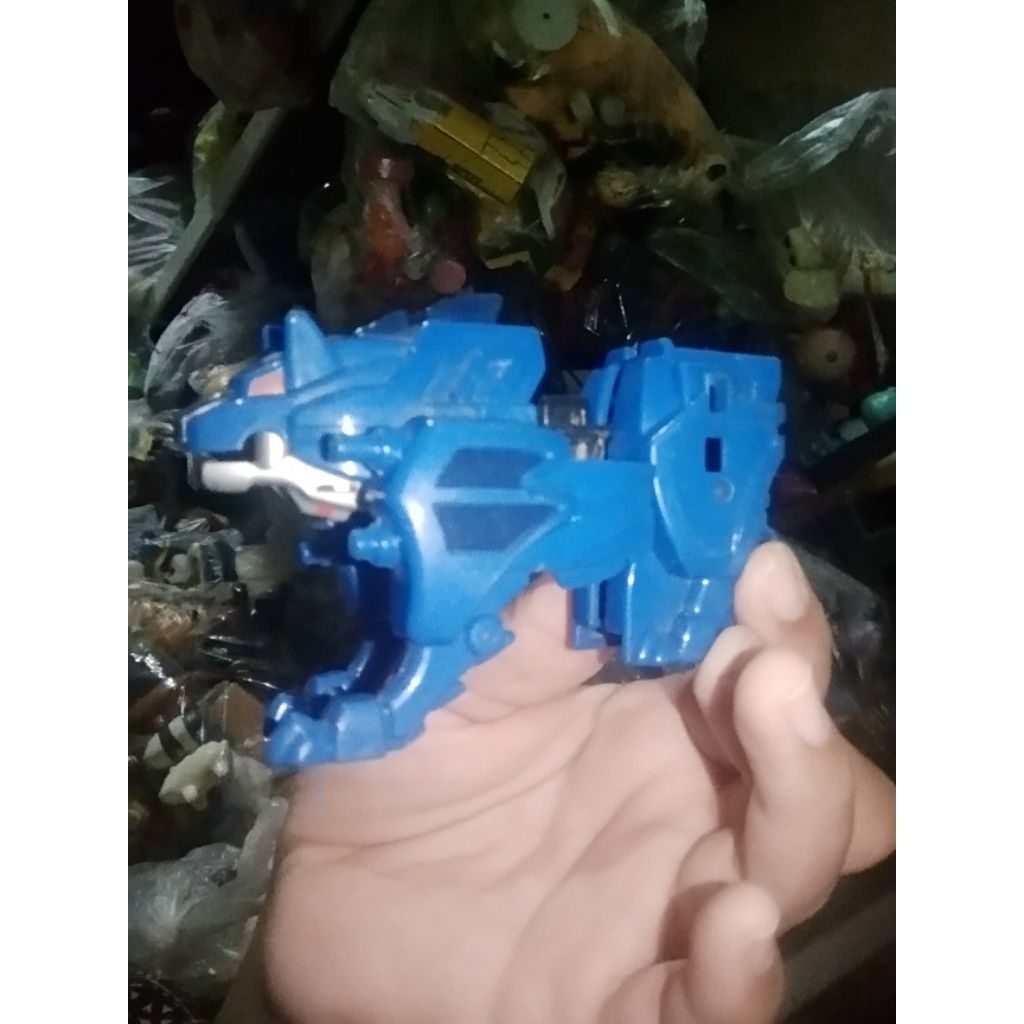 hokben toys megazord animal blue wolf robot