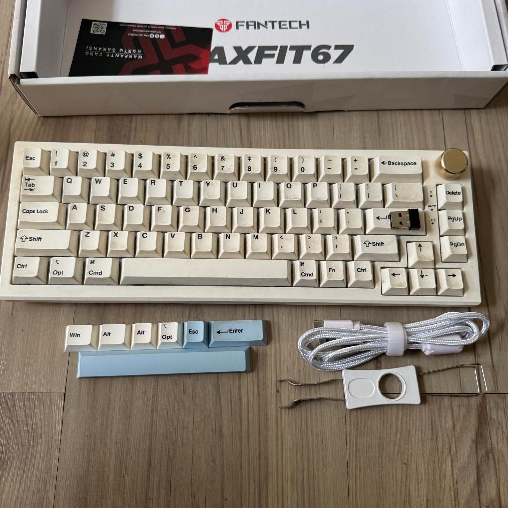Fantech Maxfit67 Mechanical Keyboard second/preloved/bekas like new