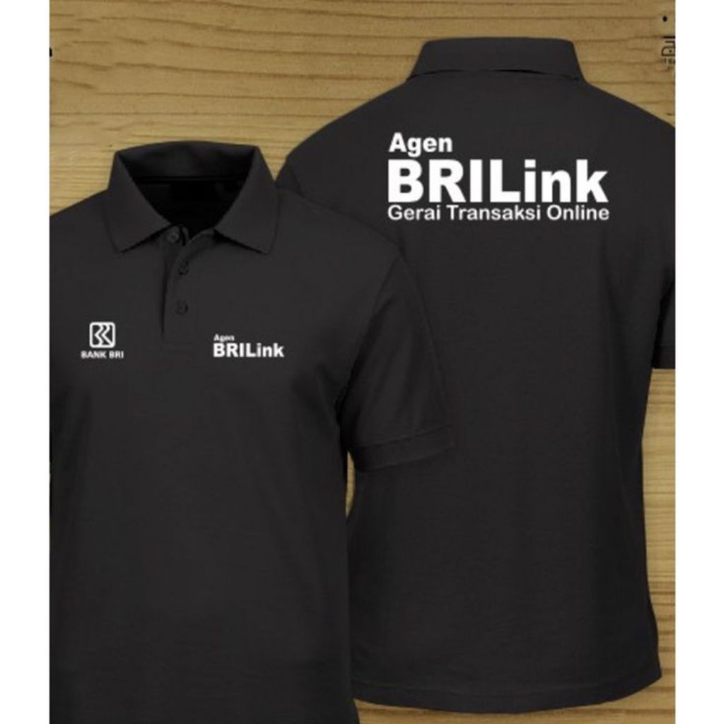 KAOS POLOSHIRT AGEN BRILINK -BAJU KERAH AGEN BRILINK PRIA/WANITA TANGAN PENDEK