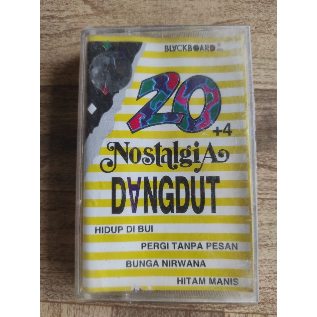 kaset pita 20+4 nostalgia dangdut