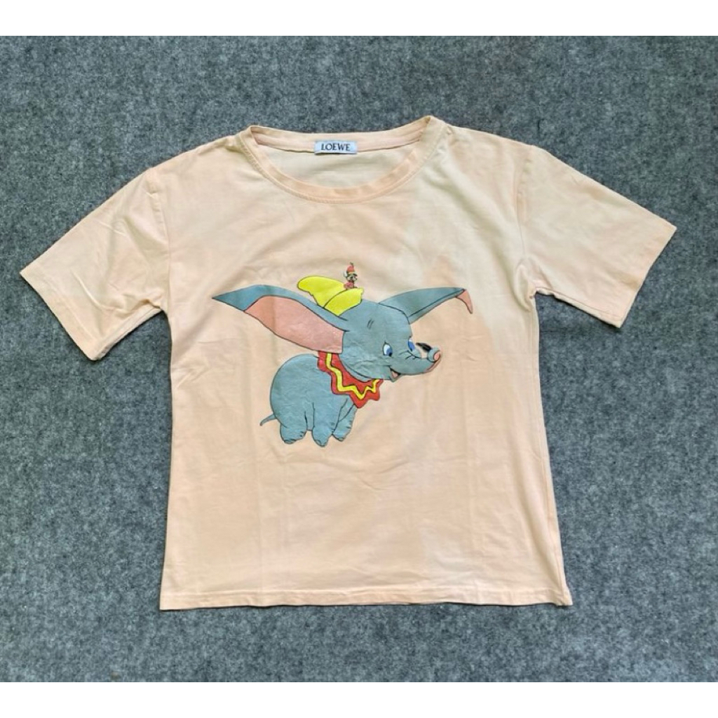 Loewe x Disney Dumbo Official Cotton Shirt Kaos