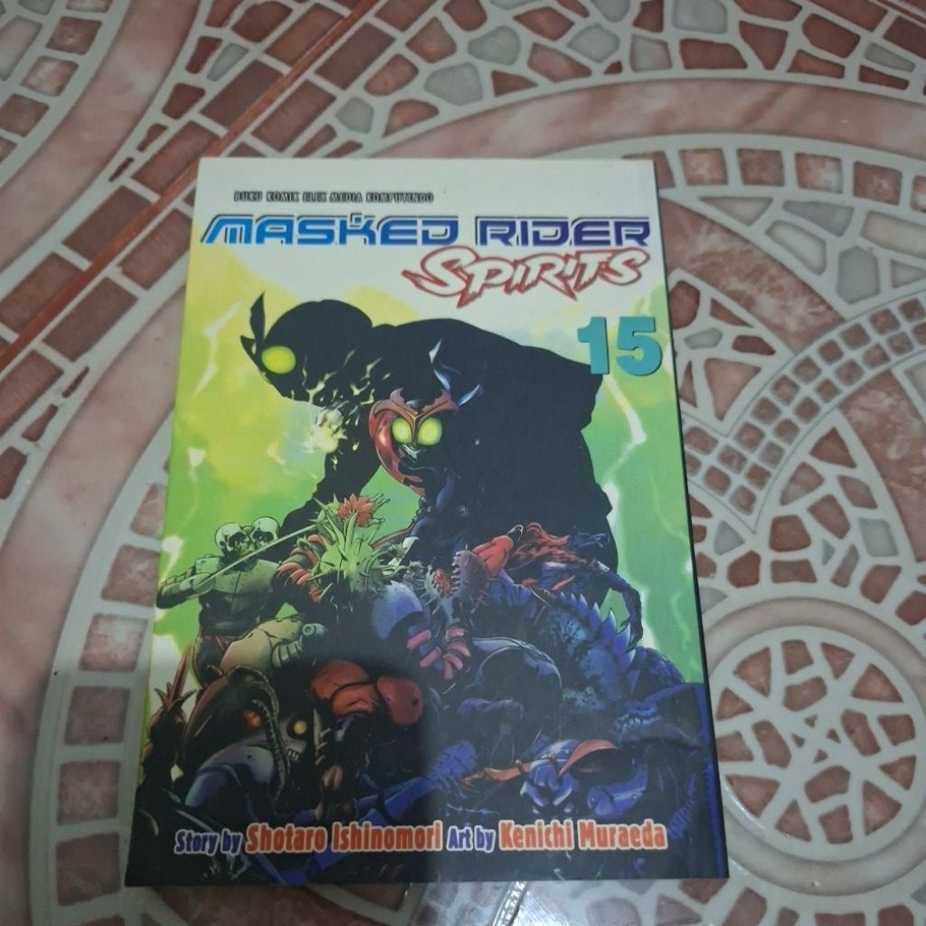 komik masked rider spirits 15
