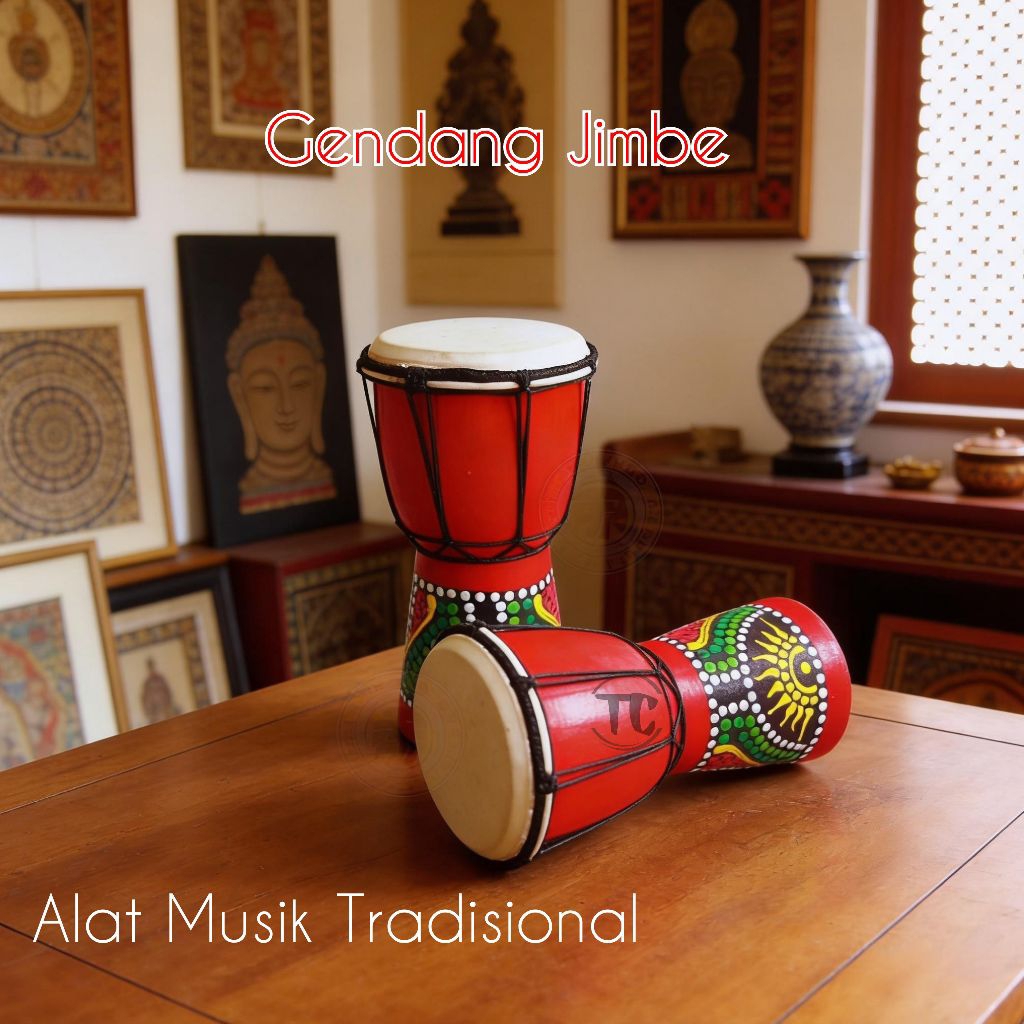 Gendang Jimbe/ Alat Musik Tradisional