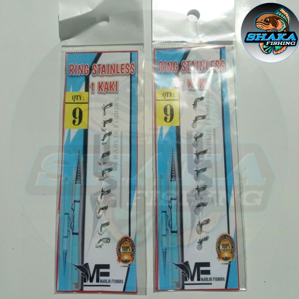 Ring Kolongan Joran Tegek Stainless kaki 1