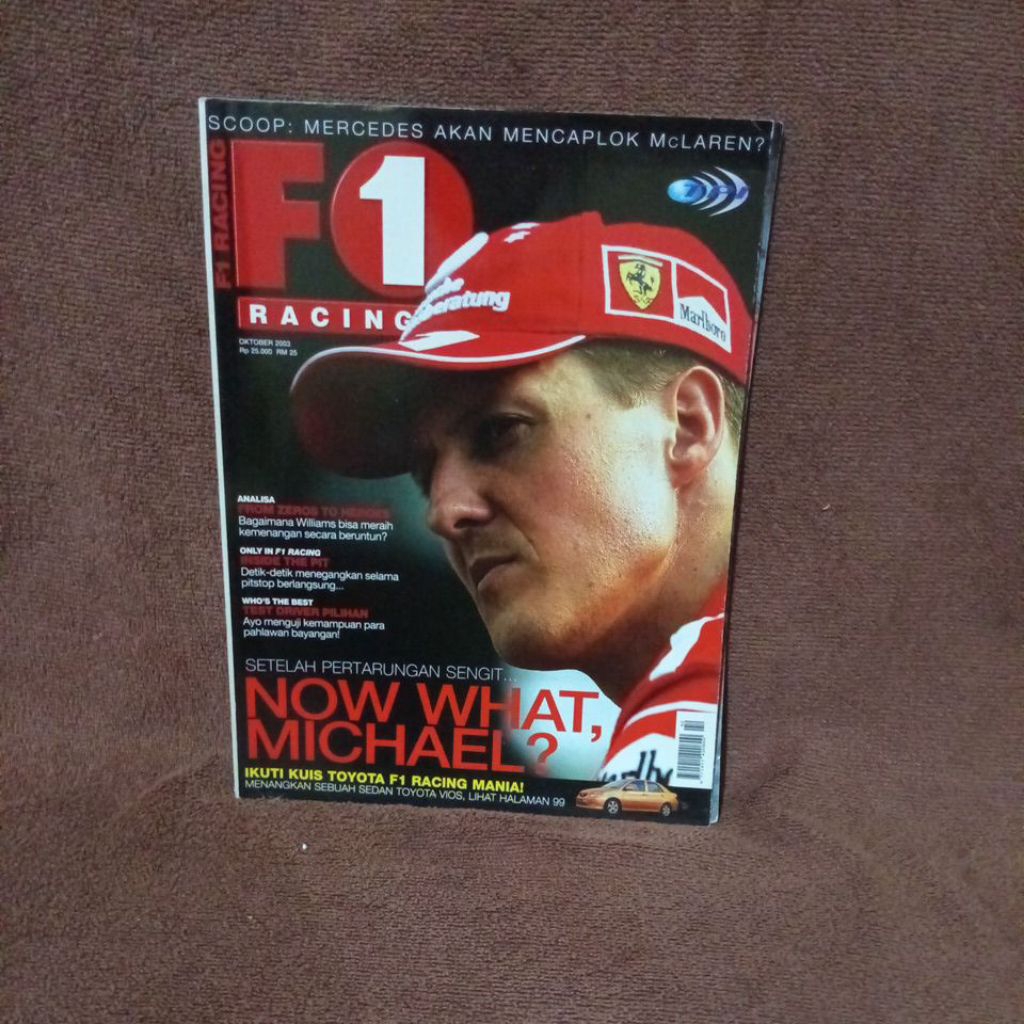 MAJALAH F1 RACING INDONESIA OKTOBER 2003