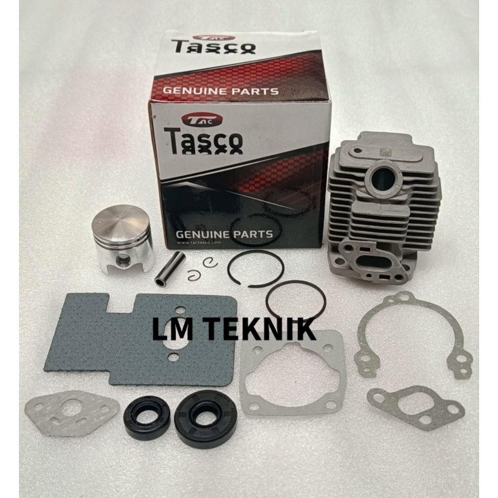 Cylinder Blok Tasco TU26 Bonus Packing Set Tasco TU26 Mesin Sprayer Semprot Rumput Tasco TU26