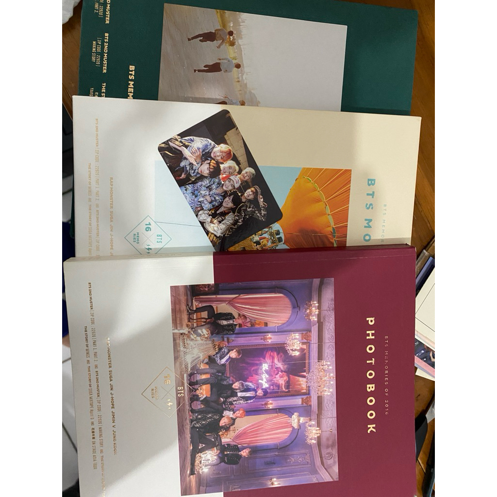 BTS memories of 2016 with group pc fire