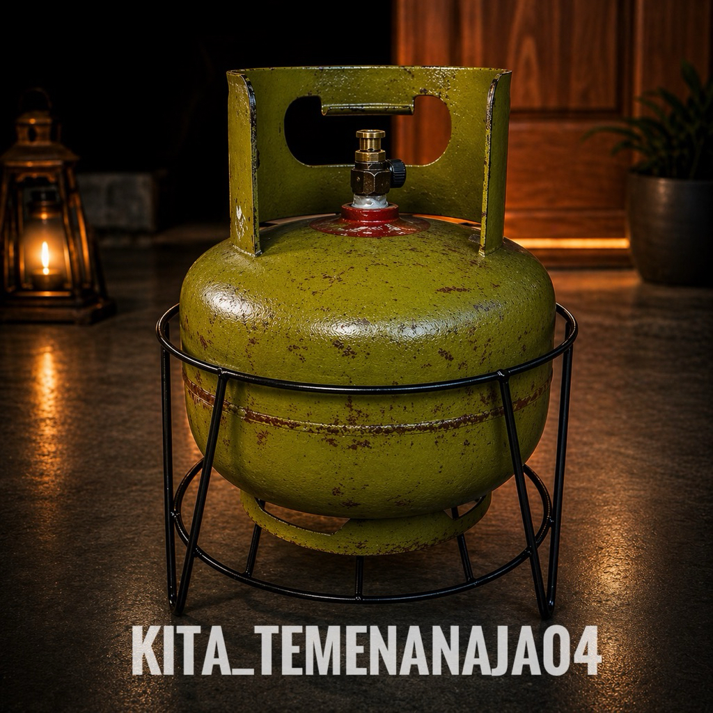 tatakan gas / rak gas LPG 3kg / rak gas / dudukan gas