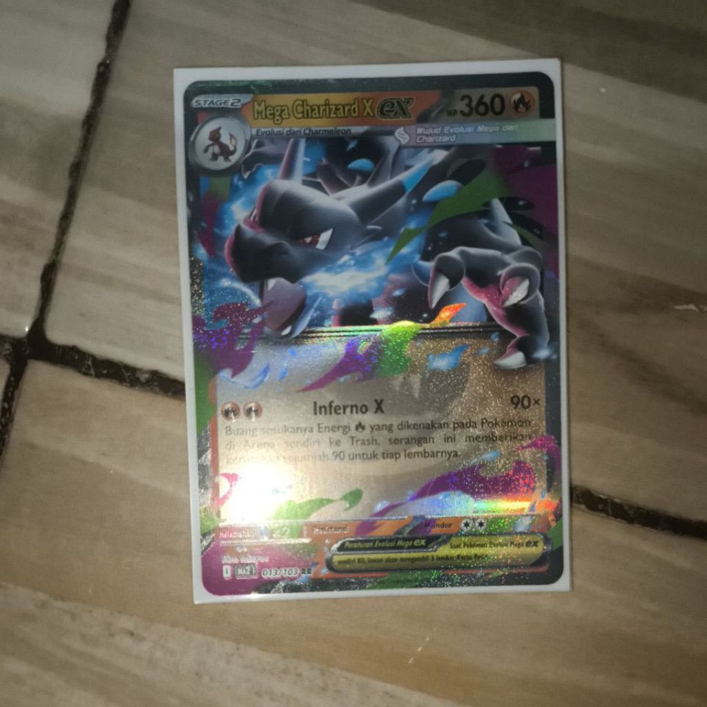 Mega Charizard Ex RR Indonesia