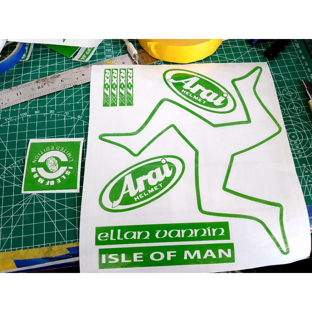 mal sticker repaint tt iom 2022