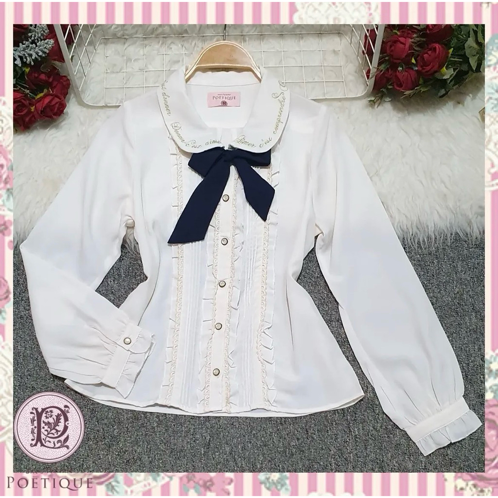 Austina - Axes Femme Poetique Blouse / Baju Perempuan Cantik