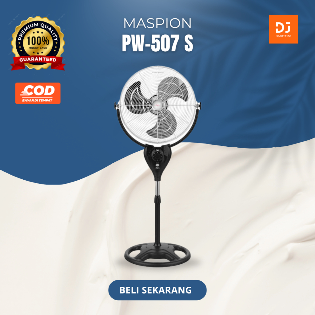 MASPION PW-507S KIPAS ANGIN JUMBO 20INCH ASLI TEMBAGA
