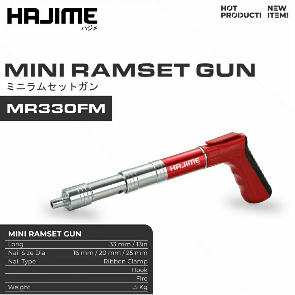 Ramset Tembak Beton HAJIME