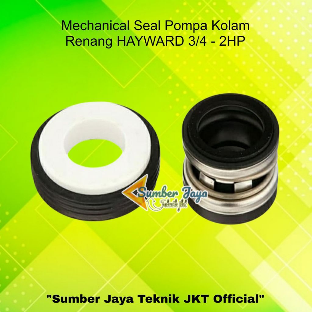 Seal Pompa HAYWARD Mechanical Seal Shaft Pompa Kolam Renang HAYWARD