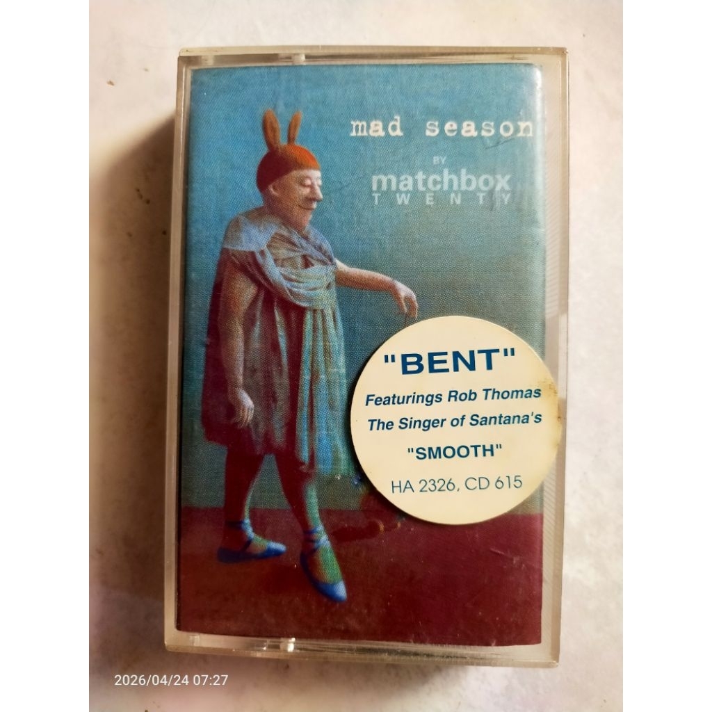 kaset pita jadul MATCHBOX TWENTY "mad season"