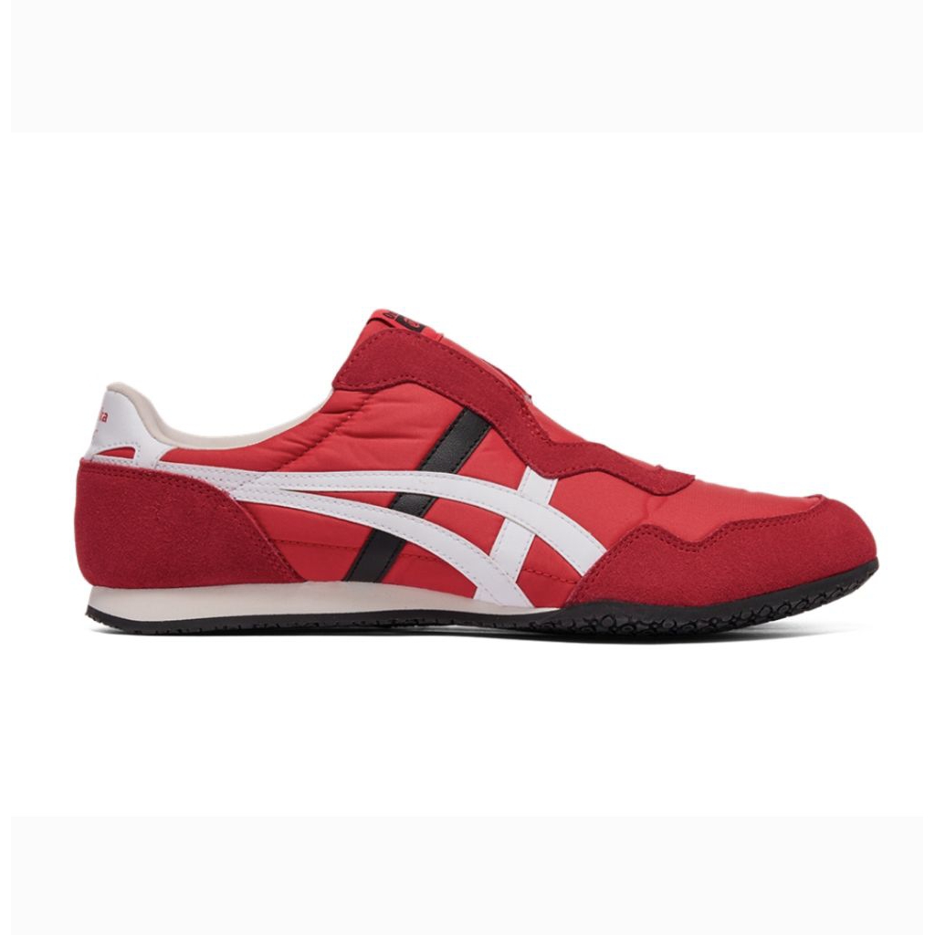 Onitsuka Tiger Serrano Slip On Sneakers Classic Red White Original