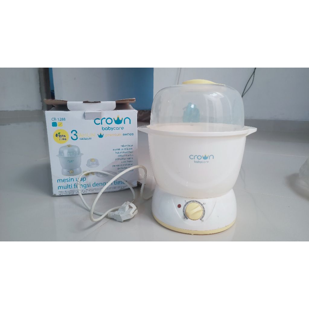 Crown Babycare/steamer susu bayi/mesin uap