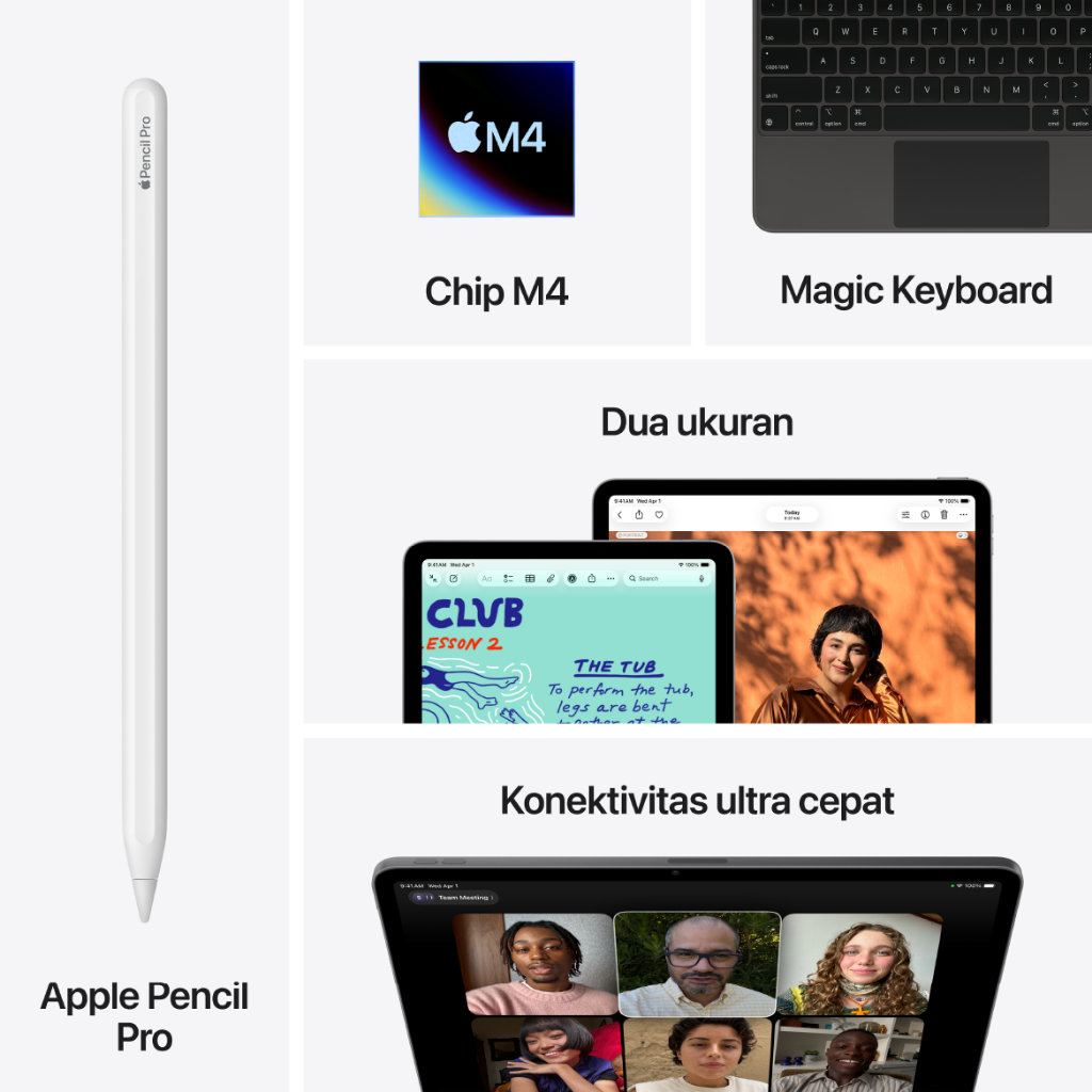 Apple iPad Air (11 inci) Chip M4