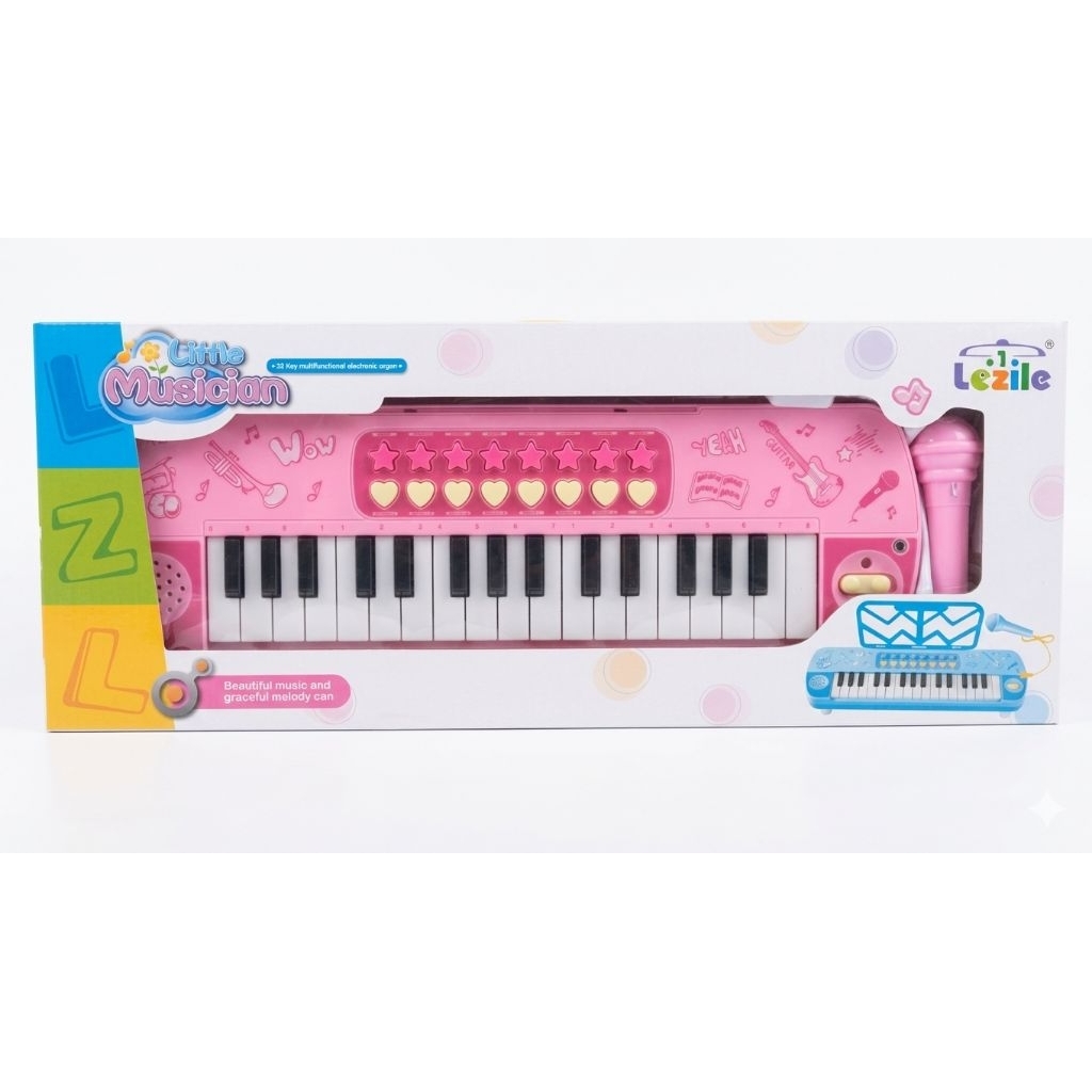 MAINAN PIANO MIKROFON ANAK DOS 3206 / MAINAN ORGEN MIKROFON ANAK DOS 3206