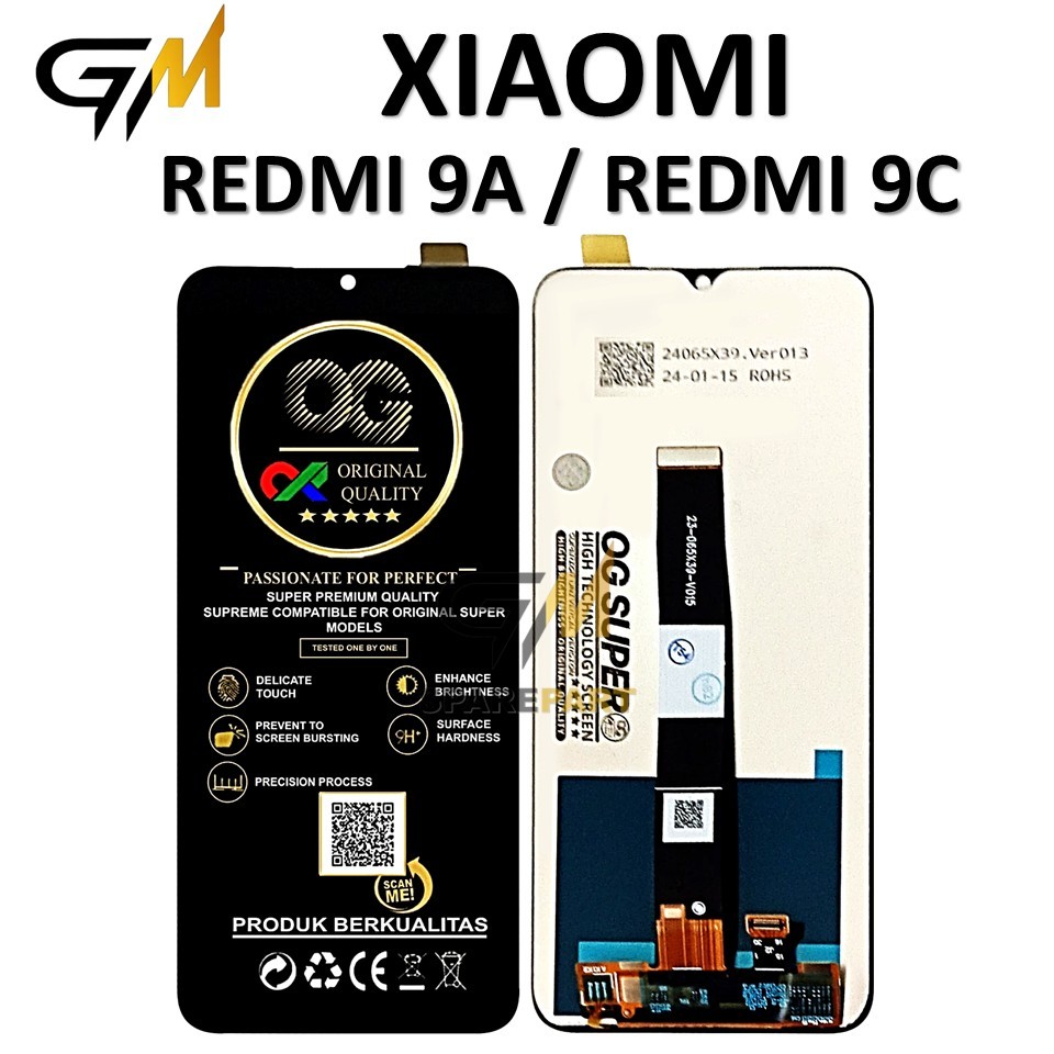 LCD TOUCHSCREEN XIAOMI REDMI 9A / REDMI 9C ORIGINAL 100% FULLSET